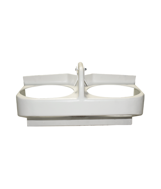 Double Hutch Mount Pail Holder image 0